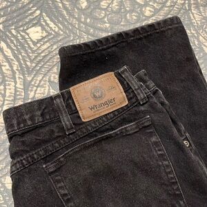 Wrangler black denim